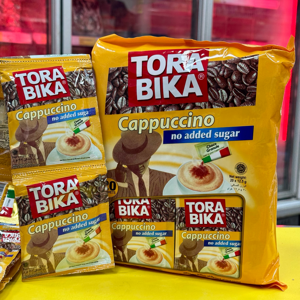 CAPUCHINO TORABIKA SINAZUCAR 20X12.5gr كابتشينو بدون سكر
