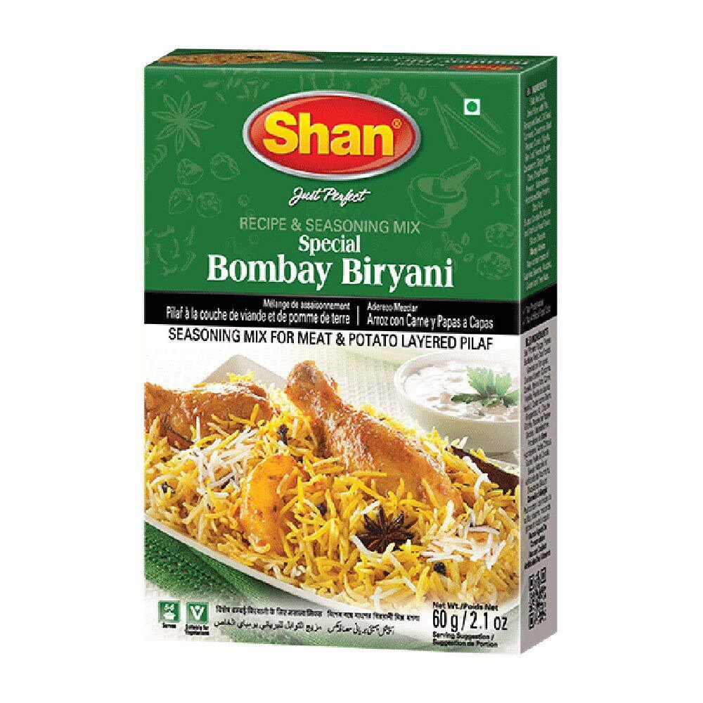 CONDIMENTO BOMBAY BIRYANI SHAN 60GR توابل بومباي برياني
