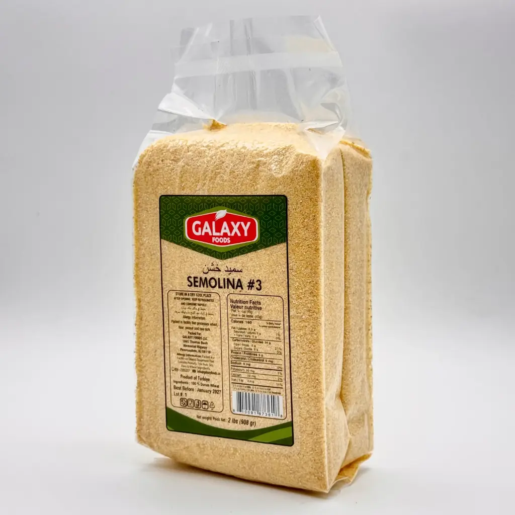 SEMOLINA GRUESA #3 GALAXY FOODS 2LB