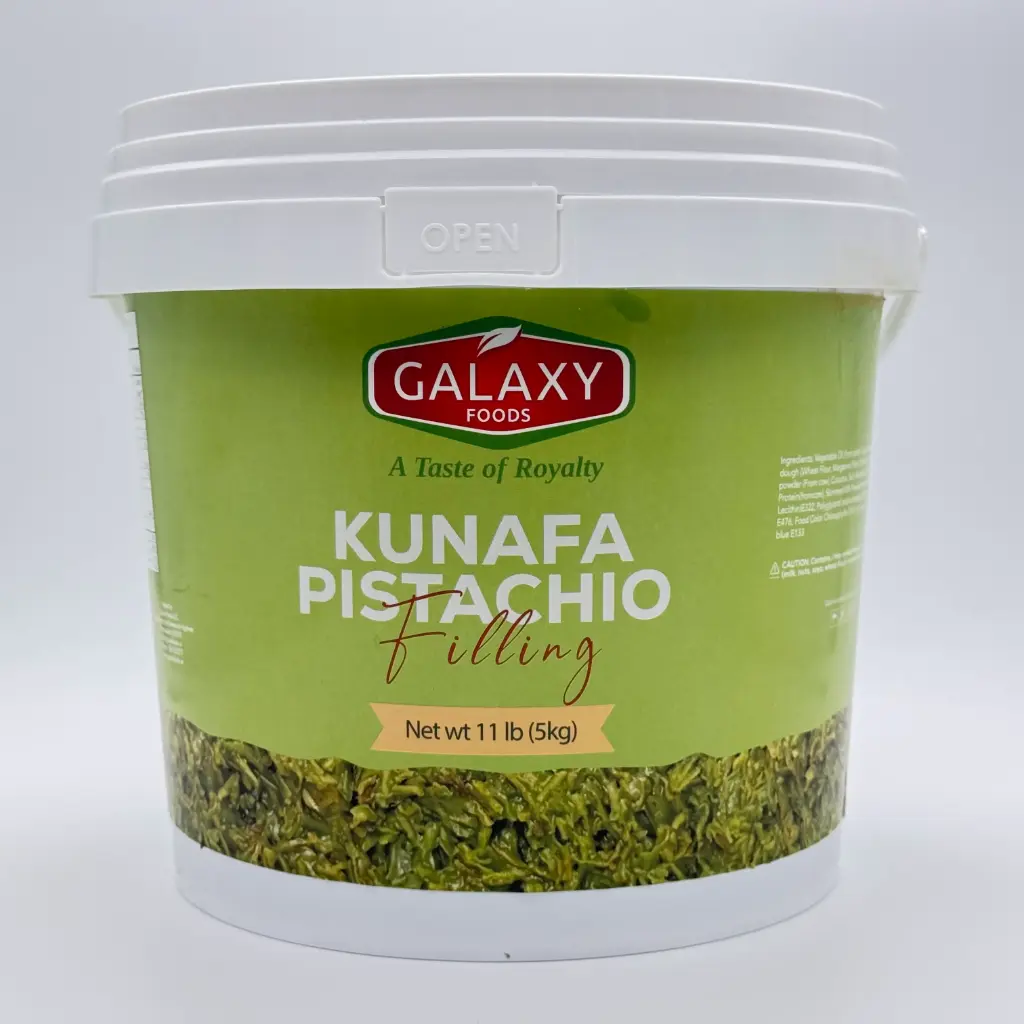 CREMA PISTACHO C/KUNAFA GALAXY FOODS 5KG