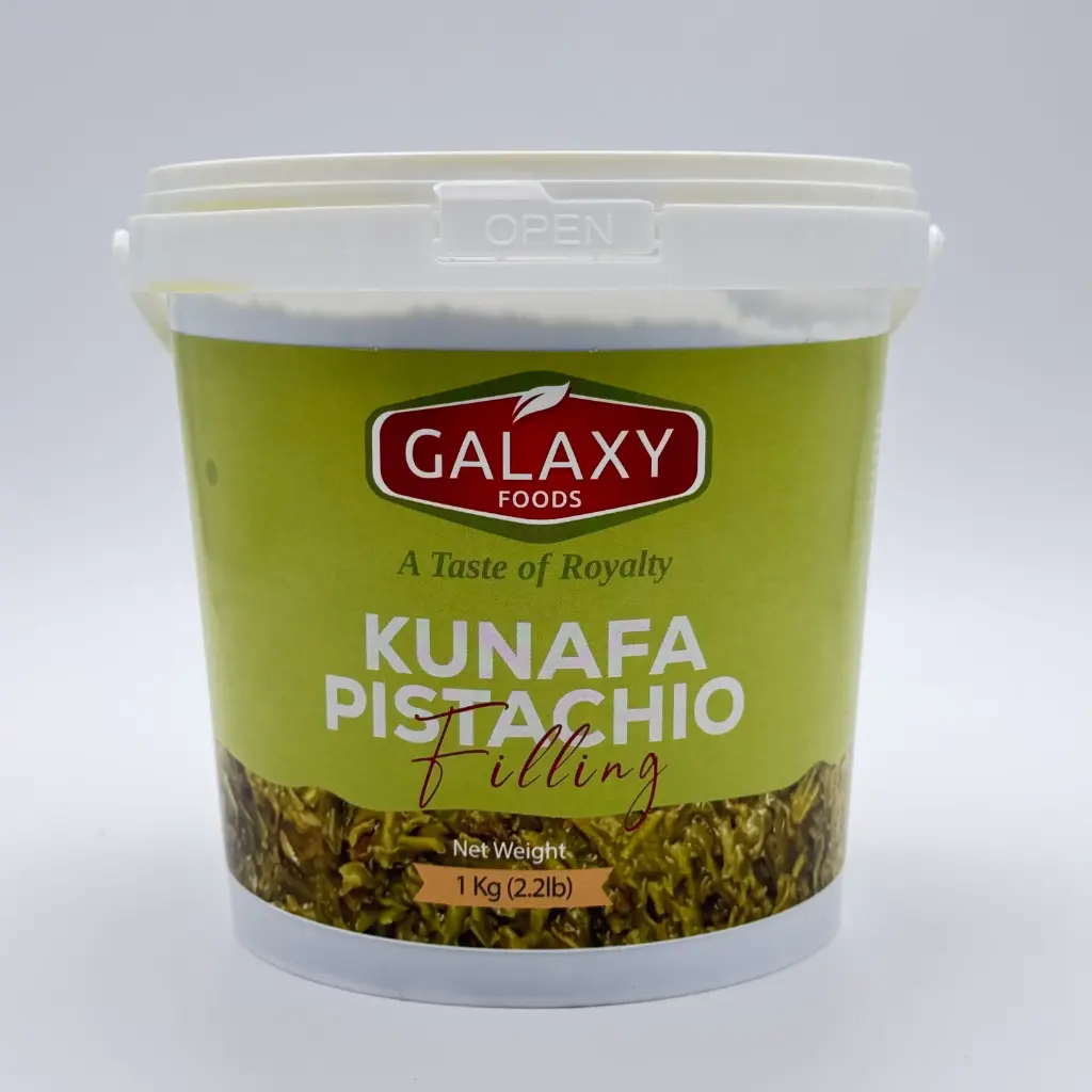 CREMA PISTACH C/KUNAFA GALAXY FOODS 1KG