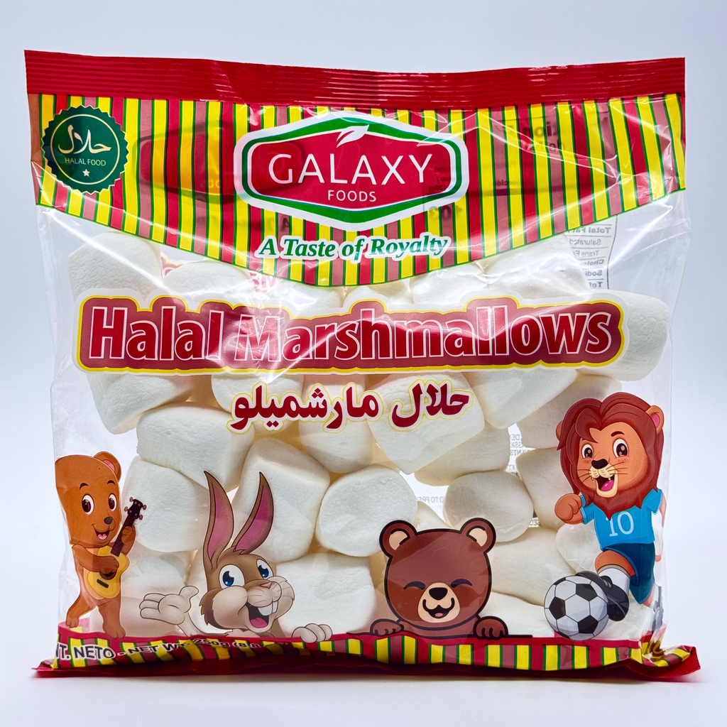 MARSHMALLOWS BLACO HALAL GF 250GR