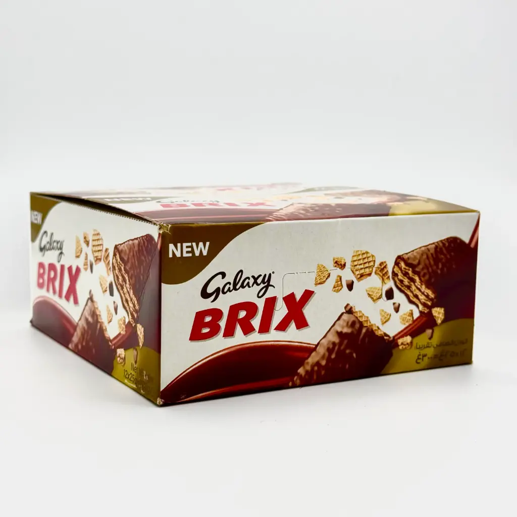 WAFER CHOCOLATE GALAXY BRIX 12X25GR