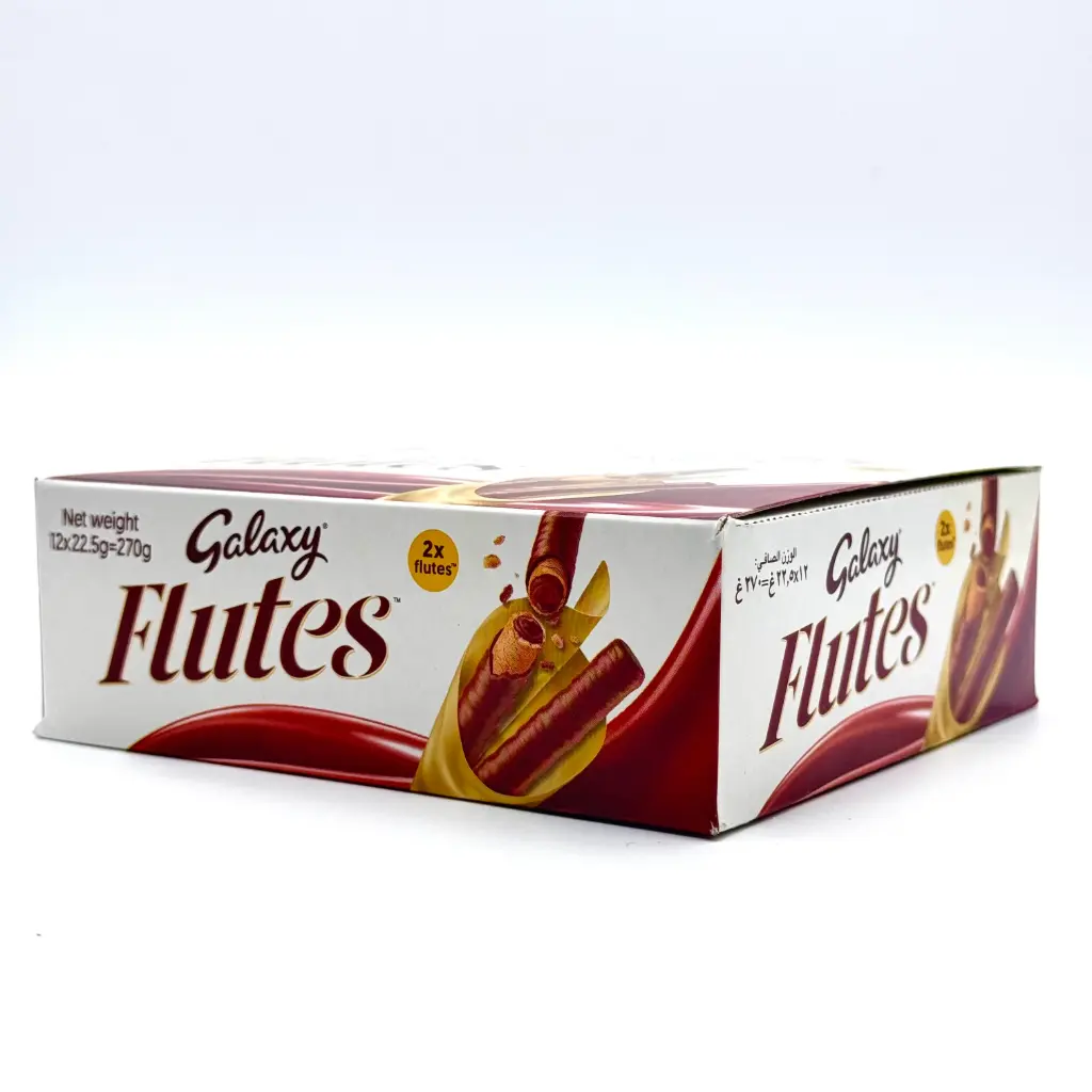 CHOCOLATES GALAXY FLUTES 12X22.5GR