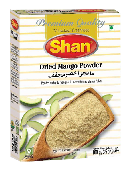 DRIED MANGO POWDER SHAN 100GR مانجا أخضر مجفف