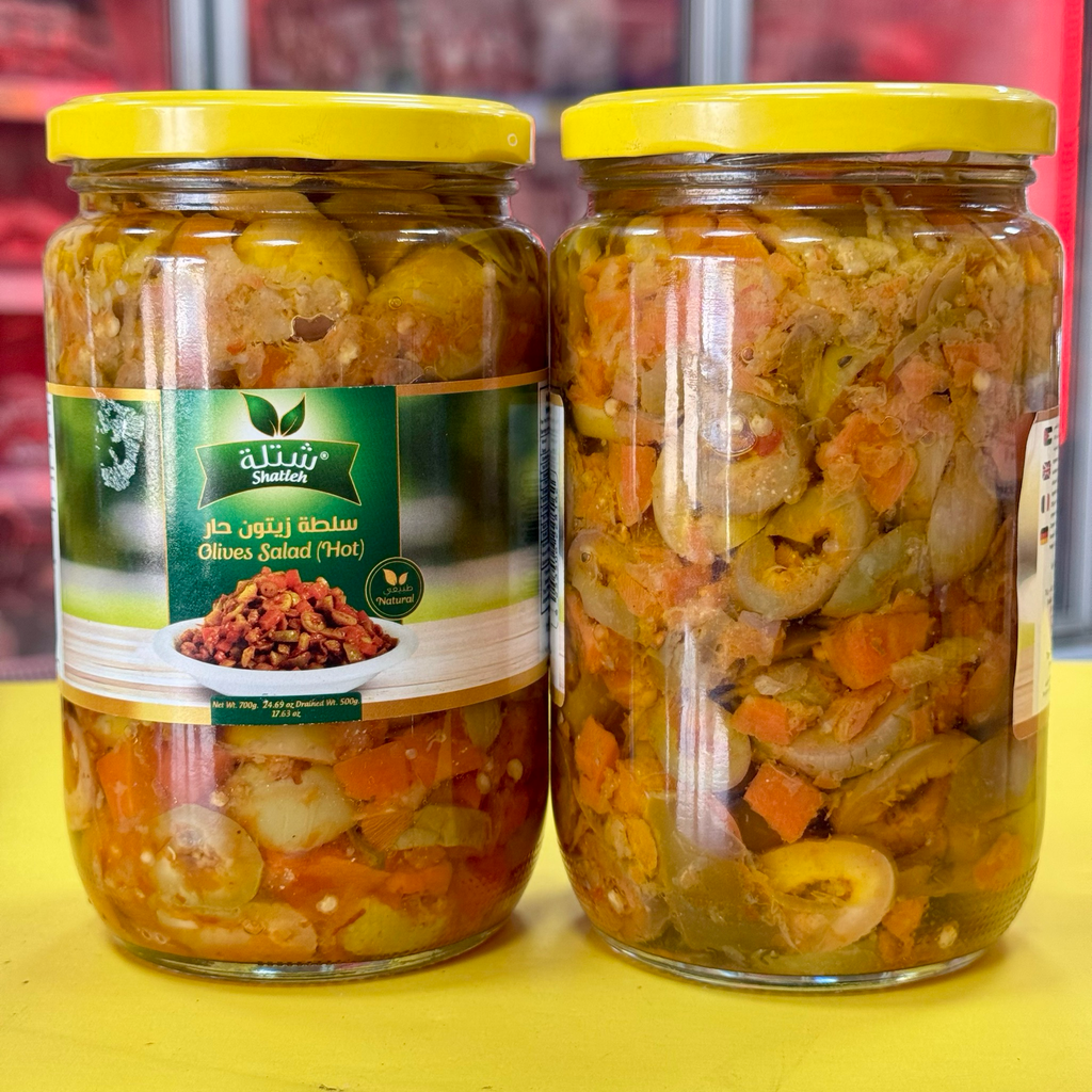 ENSALADA ACEITUNA PICANTE SHATLEH 700gr سلطة زيتون حار