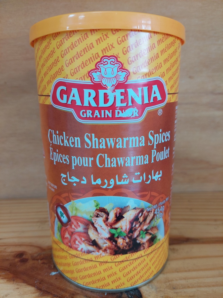 ESPECIES CHICKEN SHAWARMA GARDENIA 454GR