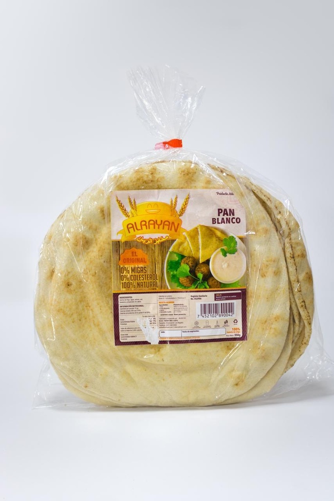 PAN BLANCO ALRAYAN 350GR