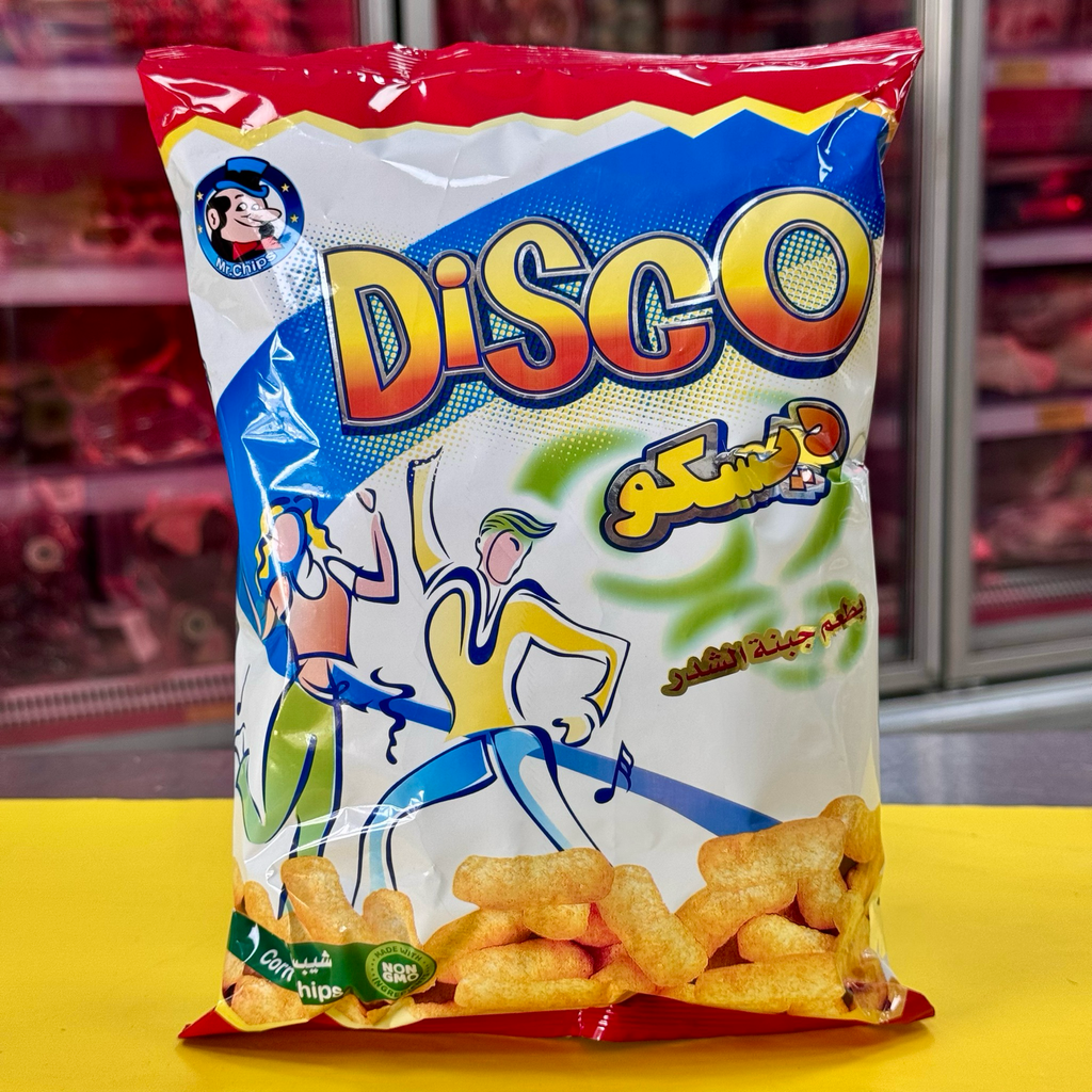 شيبس ديسكو CHIPS DISCO QUESO CHEDAR 58gr
