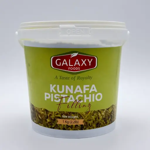 [140309] CREMA PISTACH C/KUNAFA GALAXY FOODS 1KG