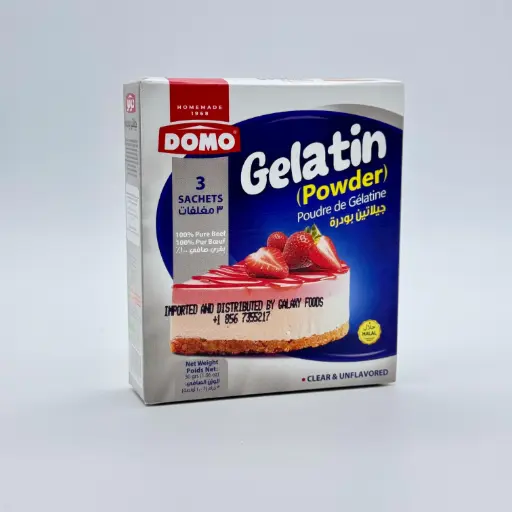 [140321] GELATINA SIN SABOR HALAL DOMO 30GR