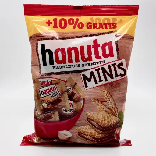 [140345] WAFERS HANUTA MINIS 21X220GR
