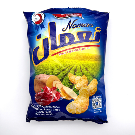 [140370] CHIPS NATURAL PAPITA KETCHUP NOMAN 120GR