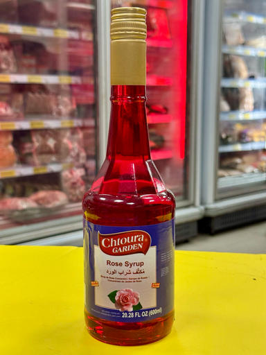 SIROPE BEBIDA ROSA CHTOURA GARDEN 600ml مكثف شراب الورد