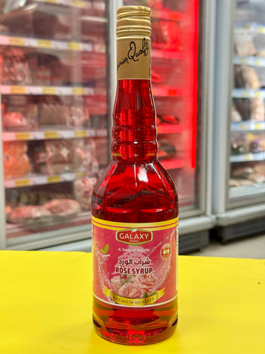 SIROPE BEBIDA ROSA GALAXY FOODS 600ml شراب الورد