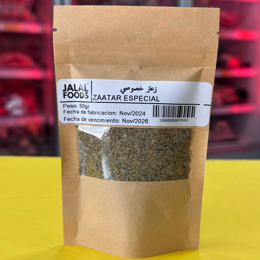 ZAATAR ESPECIAL JALAL FOODS 50gr زعتر خصوصي