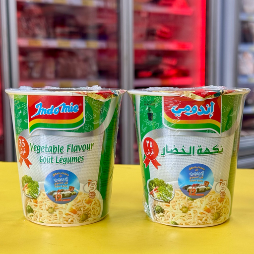 INDOMIE CUP VEGETAL 60gr كأس إندومي خضار