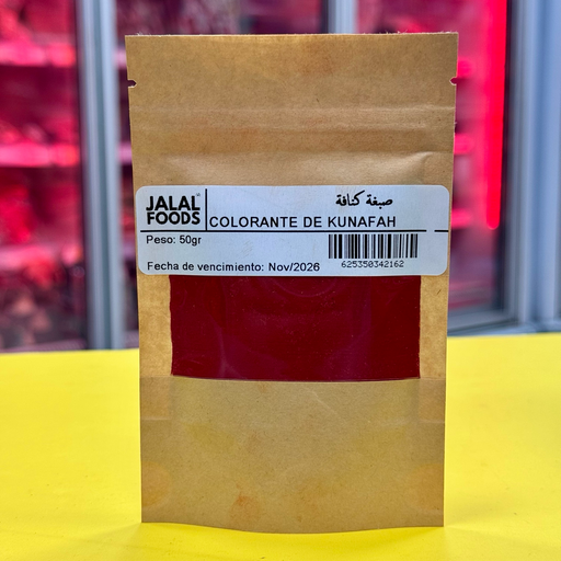 COLORANTE KUNAFA JALAL FOODS 50gr صبغة كنافة
