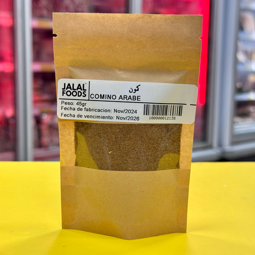 COMINO ARABE MOLIDO JALAL FOODS 45gr كمون مطحون