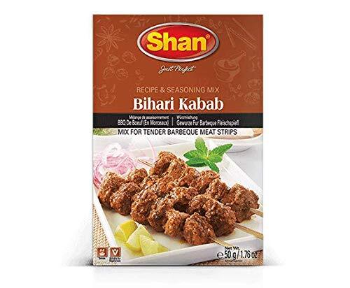CONDIMENTO BIHARI KABAB SHAN 50G توابل بهاري كباب