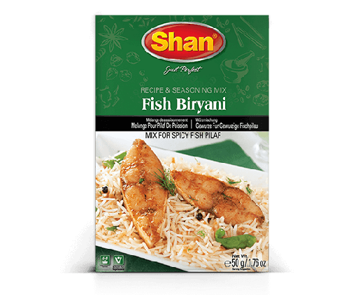 CONDIMENTOS FISH BIRYANI SHAN 50GR توابل برياني سمك