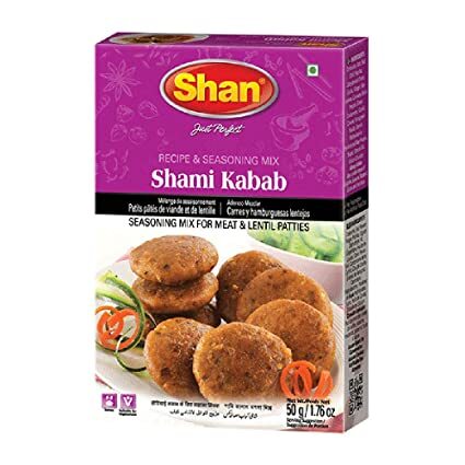 CONDIMENTO SHAMI KABAB SHAN 50G توابل شامي كباب