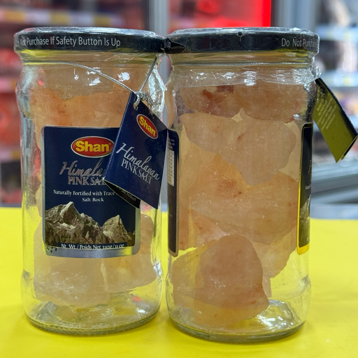 SAL ROSADA HIMALAYA EN PEDAZOS SHAN 310GR ملح وردي هيمالايا