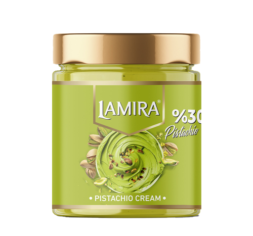 CREMA PISTACHO LAMIRA 200GR كريمة الفستق الحلبي